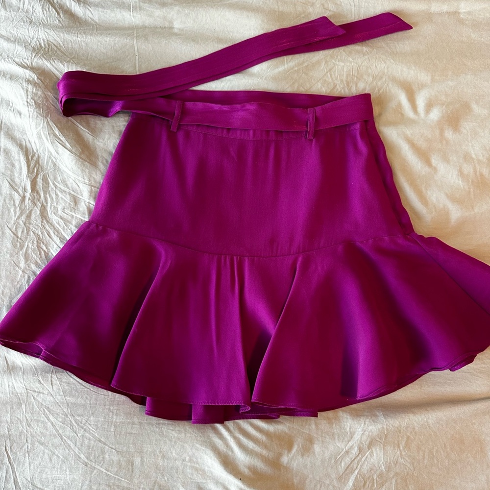 Forever 21 Vibrant Purple Mini Skirt
